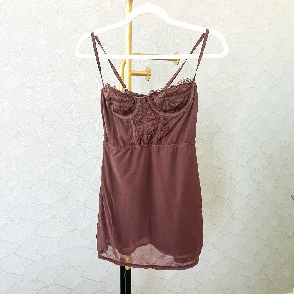 Urban Outfitters Out From Under Modern Love Lace Corset Dress